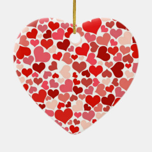 hart keramisch ornament