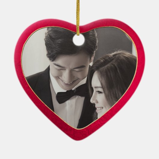 Hart Keramisch Ornament Sjabloon, DIY (Achterkant)