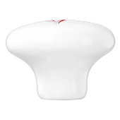 hart keramische knop (Zijkant)