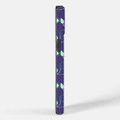 hart kersen blauw Case-Mate iPhone case (Achterkant / Rechts)