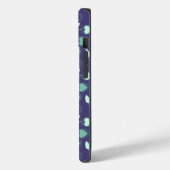 hart kersen blauw Case-Mate iPhone case (Achterkant / Links)