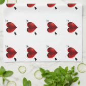 Hart Keuken Handdoeken (Gevouwen)