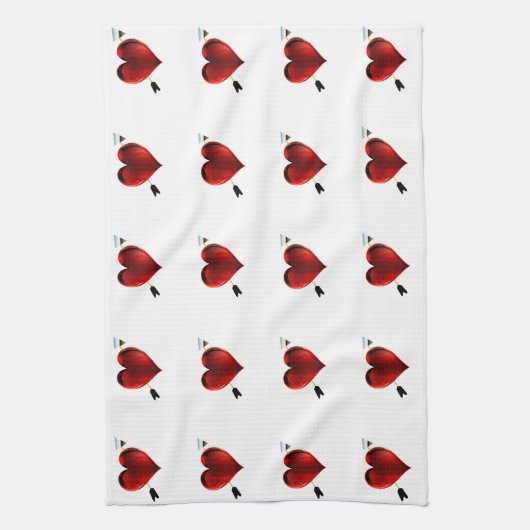 Hart Keuken Handdoeken (Verticaal)