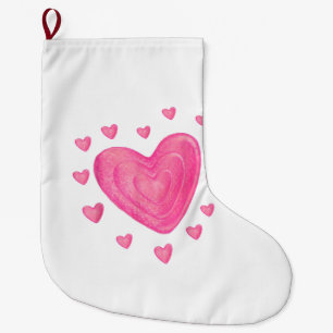 Hart Kinder school Valentijnsdag Meisjesjongens Grote Kerstsok