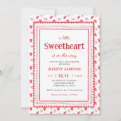 Hart Klein Zoeteliefje Valentijns Babyshower Kaart (Voorkant)