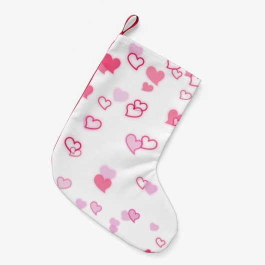 hart kleine kerstsok (Voorkant (Hangend))