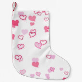 hart kleine kerstsok (Voorkant)