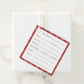 HART KNIT 2" Vierkante garen Labels (In situ)