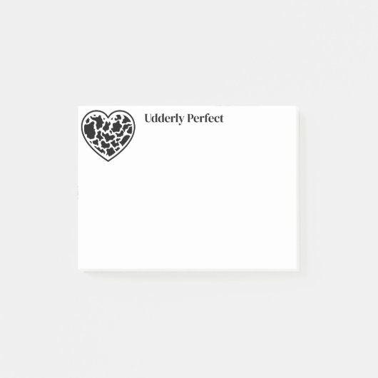 Hart Koe Post-it® Notes (Voorkant)