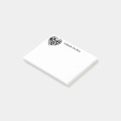 Hart Koe Post-it® Notes (Schuin)