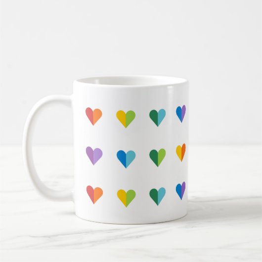 hart koffiemok (Links)
