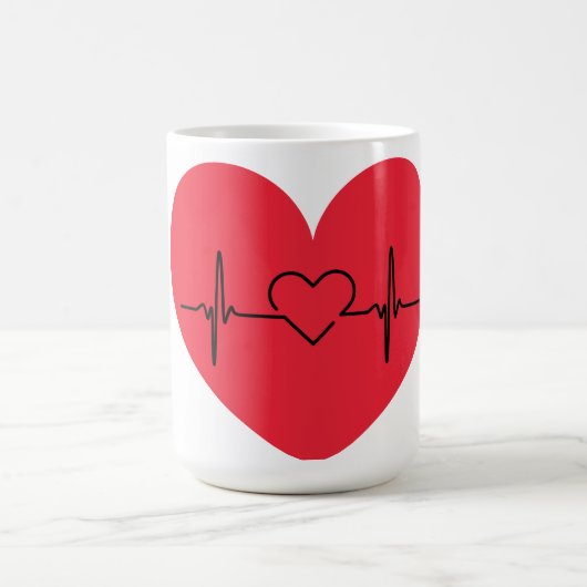 hart koffiemok (Center)