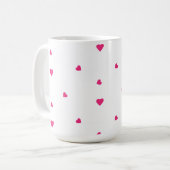 hart koffiemok (Voorkant links)