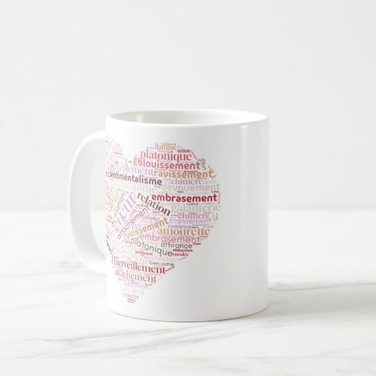 hart koffiemok (Voorkant links)