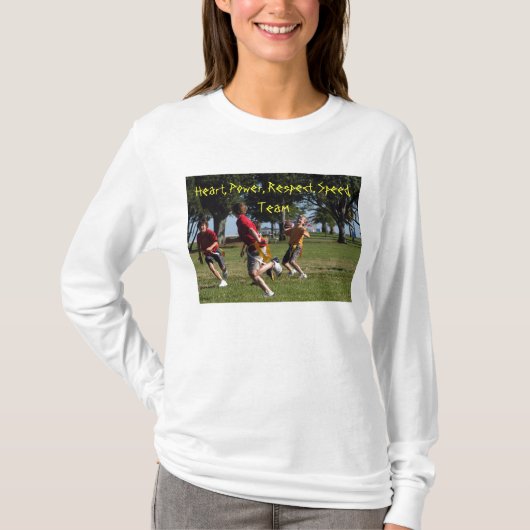 Hart, kracht, respect, Spee... T-shirt (Voorkant)