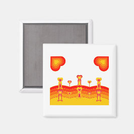 Hart-Landschap Magneet