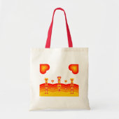 Hart-Landschap Schouwtas Tote Bag (Voorkant)