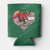 Hart - Las Vegas Spel Kaart Vorm Blikjeskoeler (Voorkant)