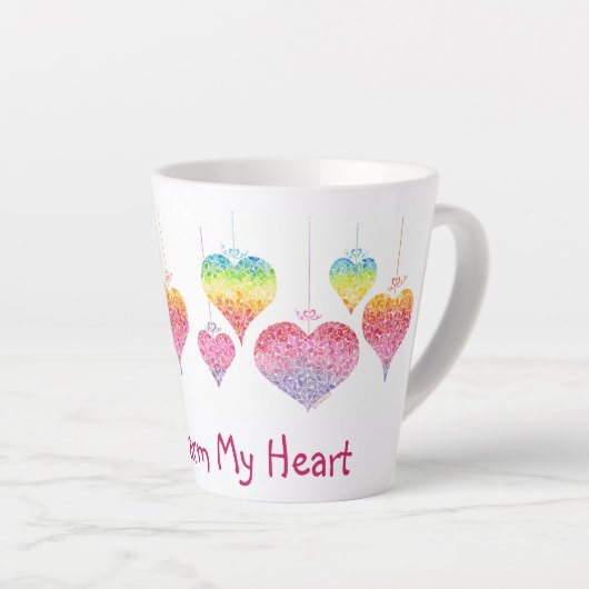 Hart latte Mok (Rechterhoek)