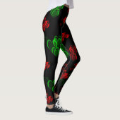 hart Leggings modern trendy patroon elegant (Rechts)