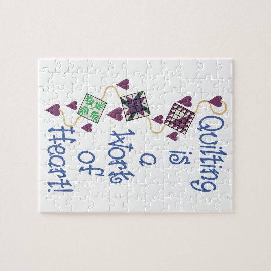 Hart Legpuzzel (Horizontaal)