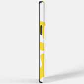 Hart - Lemon Geel en Wit Case-Mate iPhone Case (Achterkant / Rechts)