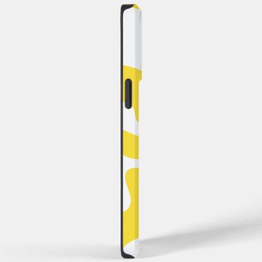 Hart - Lemon Geel en Wit Case-Mate iPhone Case (Achterkant / Rechts)