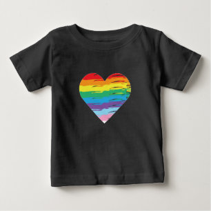 HART LGBTQIA Regenboog Vlag, Gay Pride T-shirt