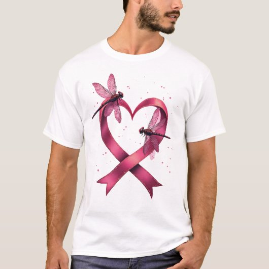 Hart Libellen Mannen Vrouwen Kind T-shirt (Voorkant)