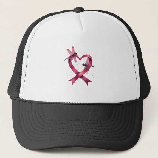 Hart Libellen Mannen Vrouwen Kind Trucker Pet (Voorkant)