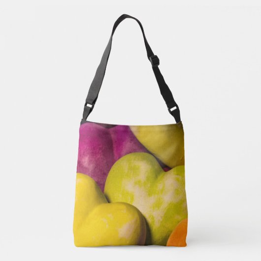 Hart, lief hart... crossbody tas (Achterkant)