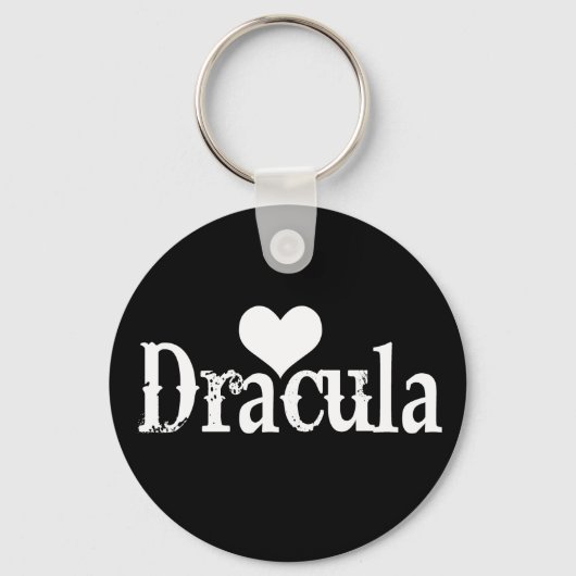 Hart (liefde) Dracula Sleutelhanger (Voorkant)