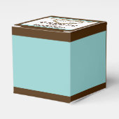 Hart Liefde Knoop Western Bruiloft Favor Box Bedankdoosjes (Voorkant Zijde)