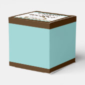 Hart Liefde Knoop Western Bruiloft Favor Box Bedankdoosjes (Achterkant)