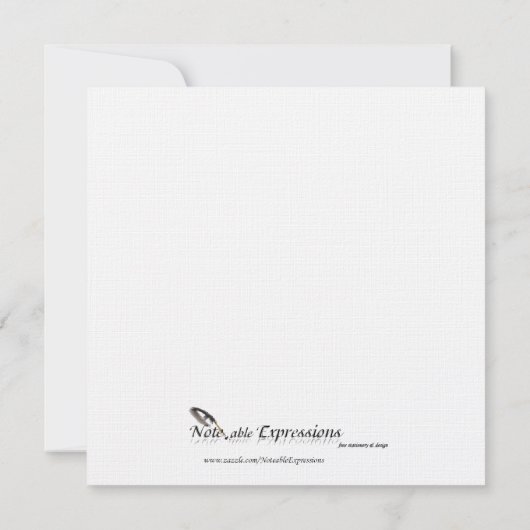 Hart Liefde Knoop Western Bruiloft Save the Date (Achterkant)