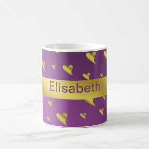 hart, liefde, metaal, metaalachtig, valentijn, koffiemok