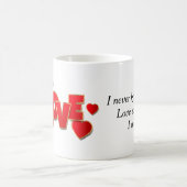 💘 Hart Liefde Quote Ontwerp Voor Romantisch Cadea Koffiemok (Center)