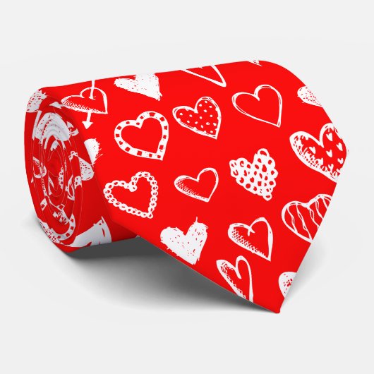 Hart Liefde Rode Das (Opgerold)