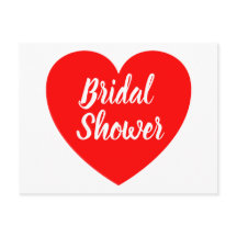 Hart Liefde Rood en Wit Vrijgezellenfeest bruiloft