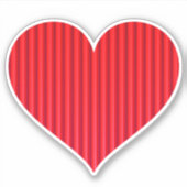 Hart Liefde Symbool Design-20326 Sticker (Voorkant)