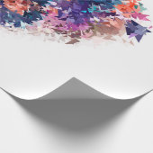 Hart, liefde, veelhoekig cadeaupapier (Hoek)