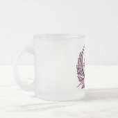Hart Liefhebber Glas Mok (Links)