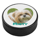 Hart lijst aangepaste foto ontwerp hockey puck (3/4)