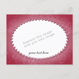 Hart Lijst Sjabloon Briefkaart