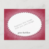 Hart Lijst Sjabloon Briefkaart (Voorkant)