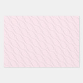 Hart Link op Dawn Roze Bruiloft Verloving Inpakpapier Vel (Voorkant 2)