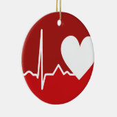 Hart Logo Keramisch Ornament (Rechts)