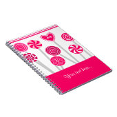 Hart Lollipops Design Notitieboek (Rechterzijde)