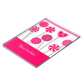 Hart Lollipops Design Notitieboek (Linkerzijde)