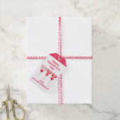 Hart Lollipops Gepersonaliseerde Valentijns Gift L Cadeaulabel (Met Touw)